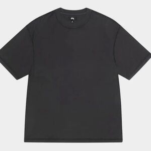 Stussy Dark Gray Cotton Crewneck Sweatshirt - 100% Cotton Care Tag Visible